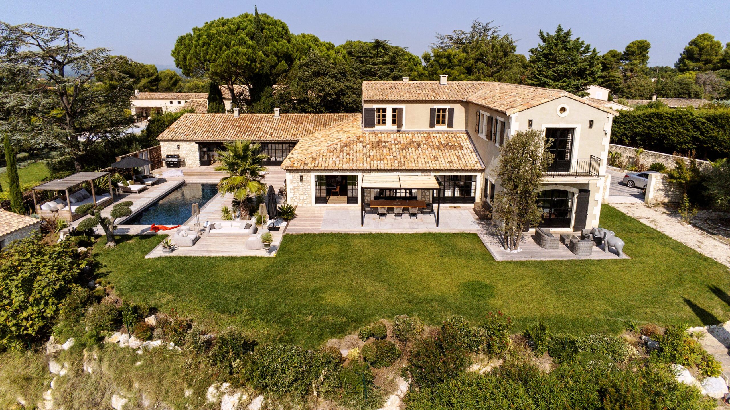 Location Mas de luxe Crocodile avec jardin à Saint-Rémy-de-Provence | Mas Amor