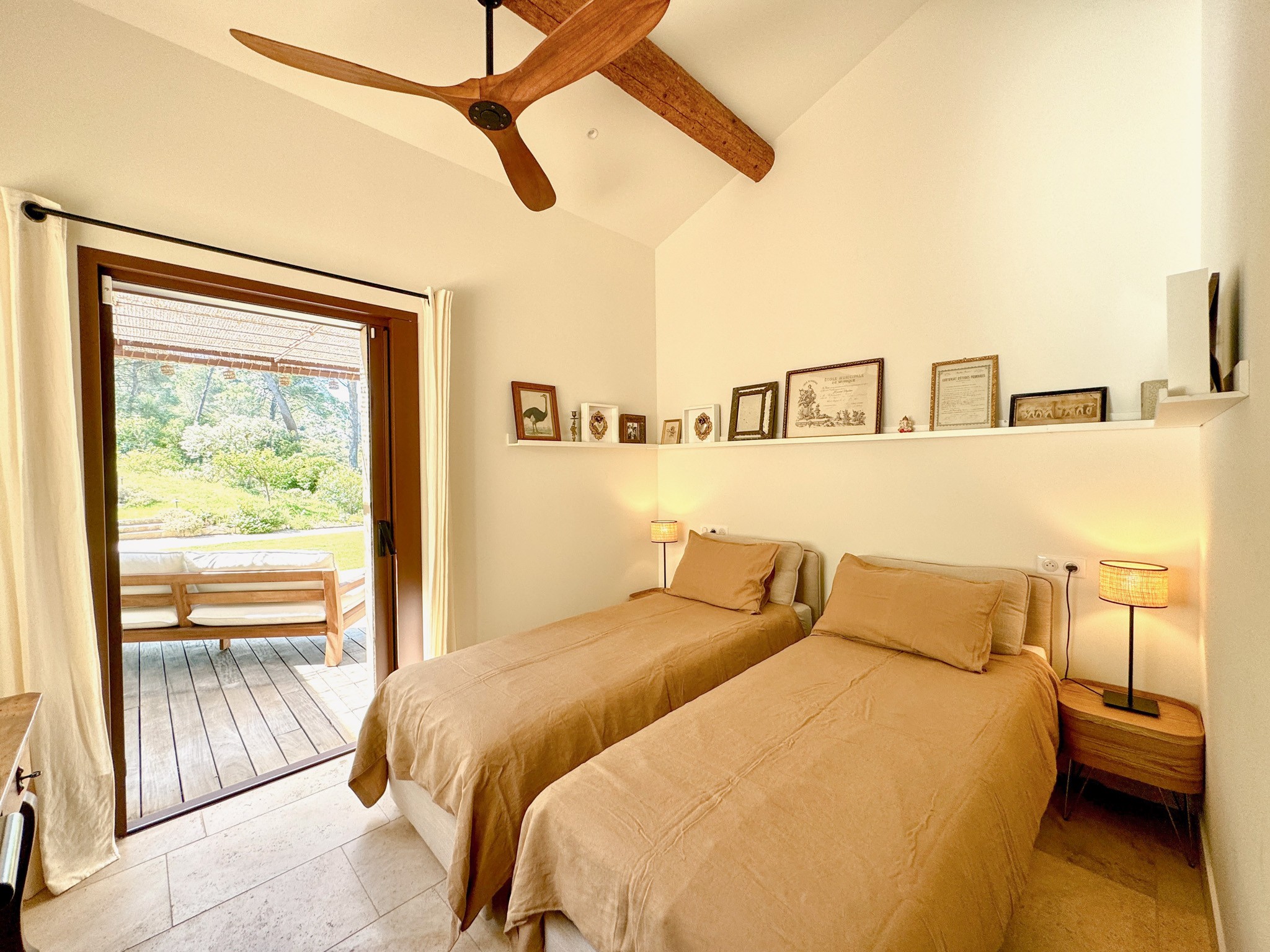 Chambre pour les enfants au Mas de Rampale maison provence